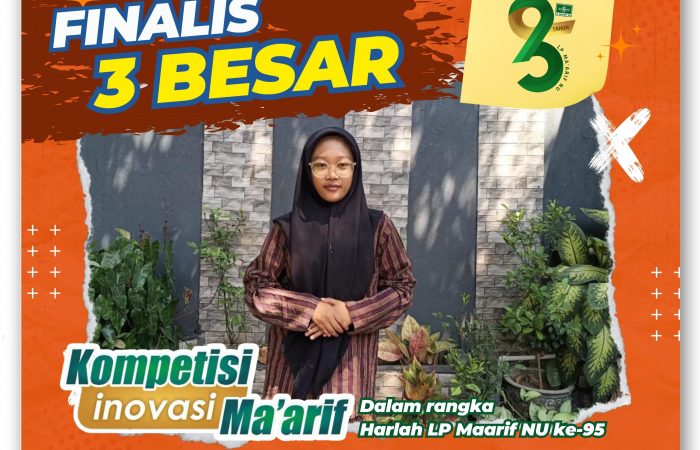 Selamat Finalis Juara Kompetisi Inovasi Ma’arif NU 2024 Non-Olimpiade dalam Kategori Stand up Comedy